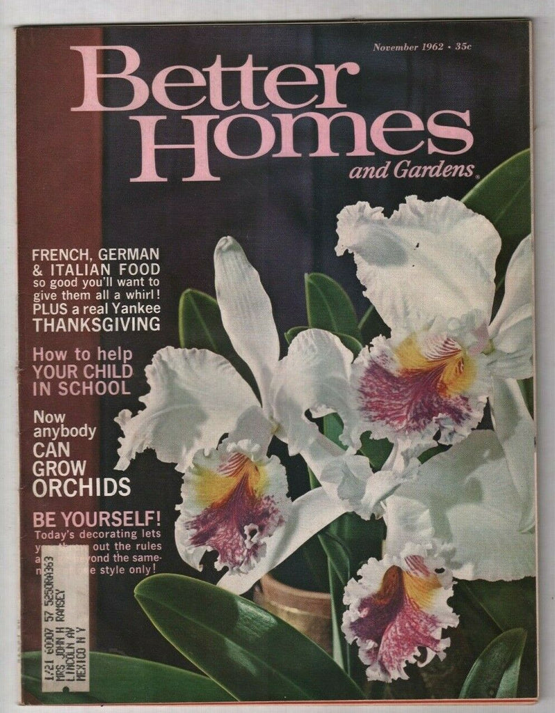 Better Homes And Gardens Mag How To Grow Orchards November 1962 010720nonr