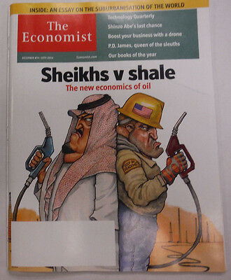 The Economist Magazine Sheikhs V Shale December 2014 053015R
