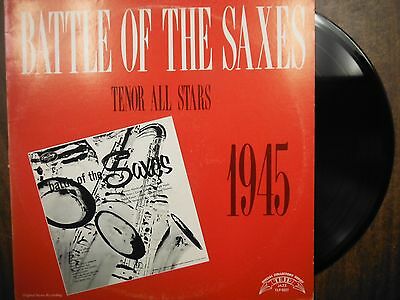 33 RPM Vinyl Battle of the Saxes Tenor All Star Trip Record TLP 5527 010815SM