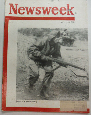Newsweek Magazine Korea UN Armies At Bay May 1951 050815R