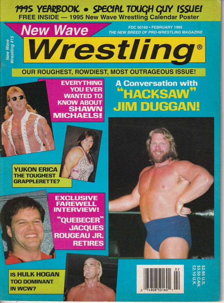 New Wave Wrestling Jim Duggan Shawn Michaels February 1995 031919nonr
