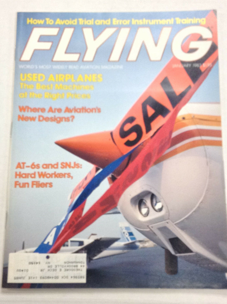 Flying Magazine AT-6s And SNJs January 1983 122016R2