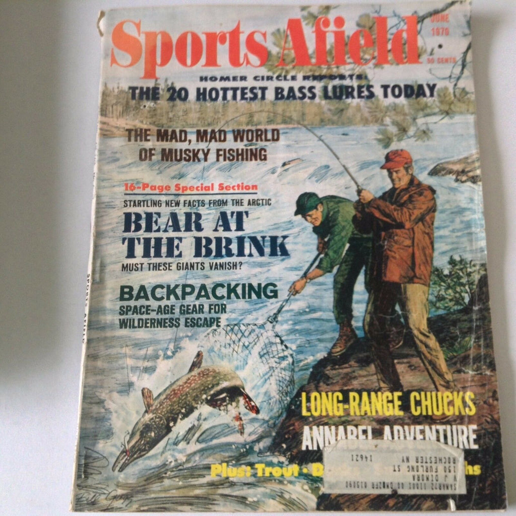 Sports Afield Magazine Bear At The Brink June 1970 052617nonrh3