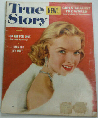True Story Magazine Too Fat For Love December 1953 070315R