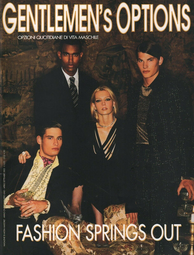 Gentleman's Options Italian Men's Fashion April/Sept 2003 Nick Clemen 030420AME2