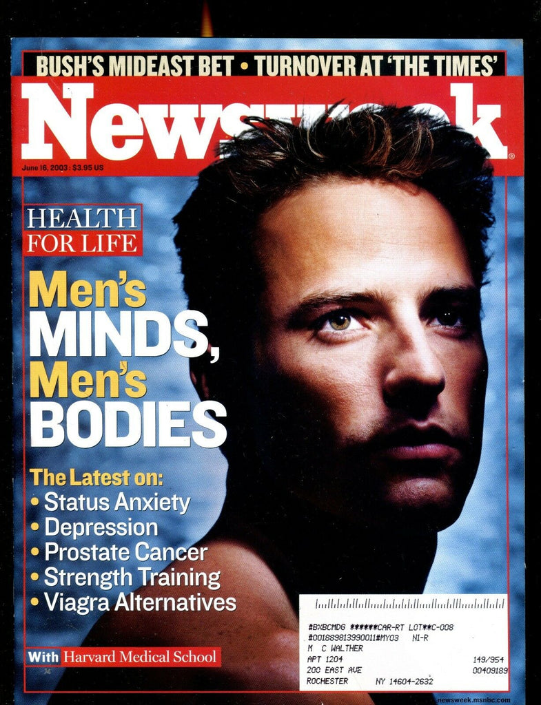 Newsweek Magazine June 16 2003 Health for Life EX w/ML 122316jhe