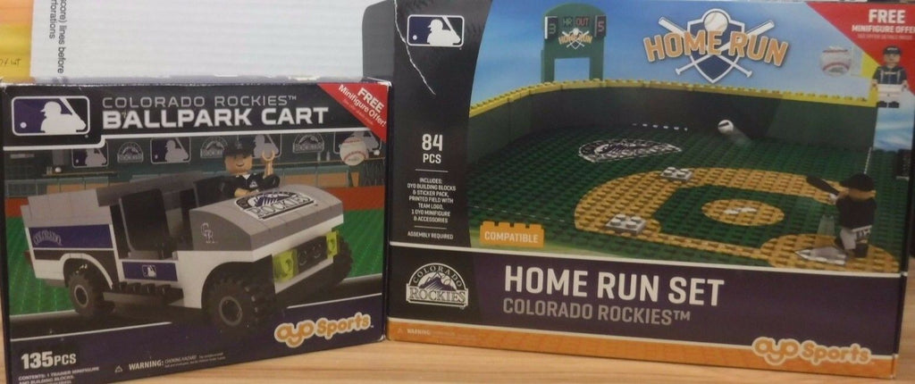 Colorado Rockies OYO Sports Sets, Ballpark cart, Home Run Set 063017DBT