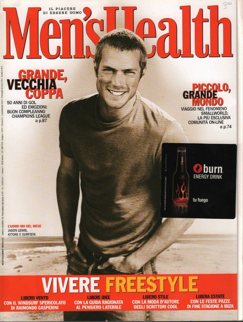 Men's Health Italian Magazine September 2005 Jason Lewis 031620AME