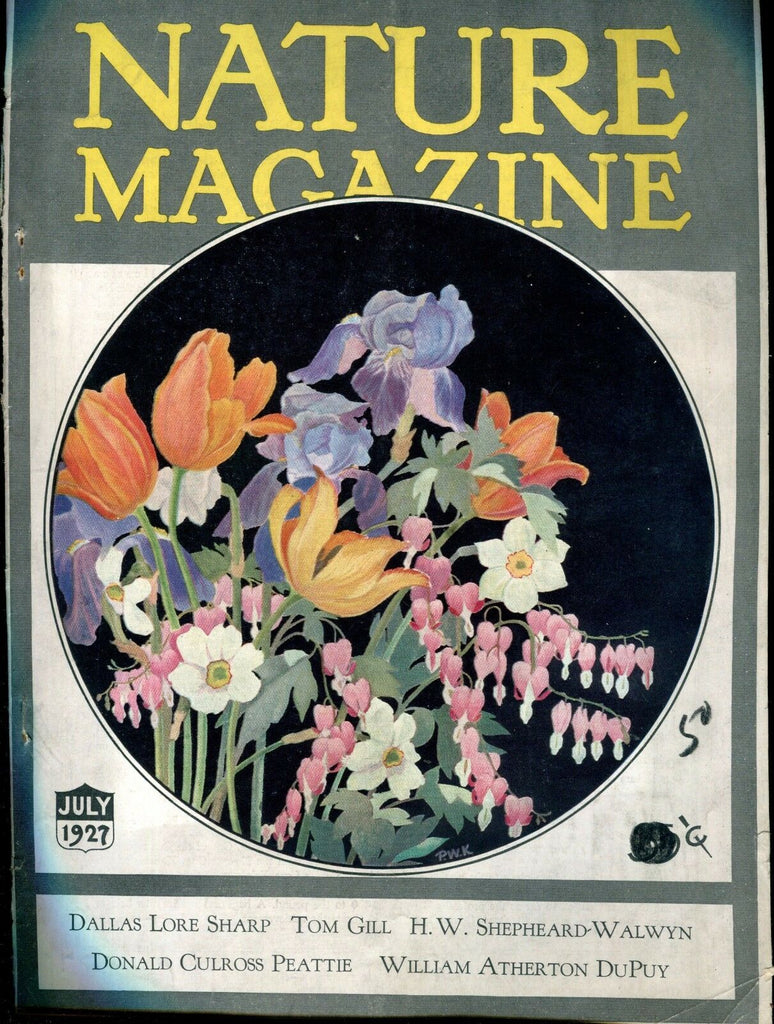 Nature Magazine July 1927 Flowers VG No ML 020617jhe