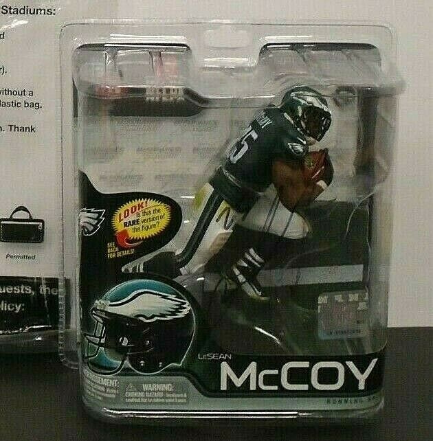 LeSean McCoy Eagles AUTOGRAPHED McFarlane s31 Figure w/COA 061819DBT4