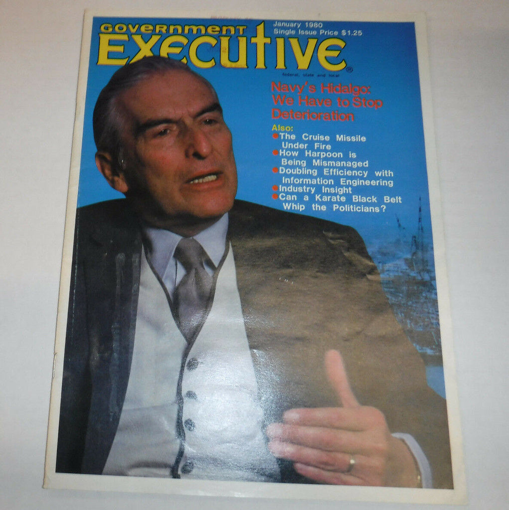 Government Executive Magazine Navy's Hidalgo January 1980 FAA 102016R