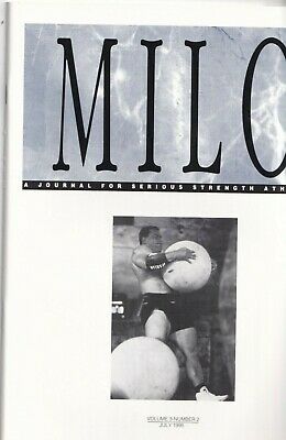 Milo Weightlifting Gary Taylor Stan Jones Joe Dube July 1995 022619nonr