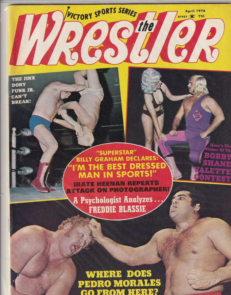 The Wrestler Dory Funk Billy Graham Freddie Blassie April 1974 062419nonr