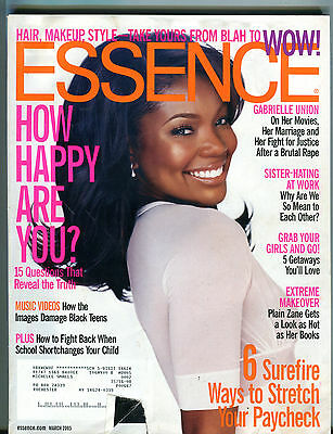 Essence Magazine March 2005 Gabrielle Union EX 080116jhe