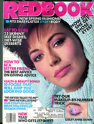 Redbook Magazine April 1986 Lesley-Anne Down EX 081516jhe