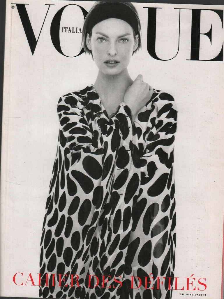 Vogue Italia Primavera - Esatate Spring 2002 Linda Evangelista 081419AME