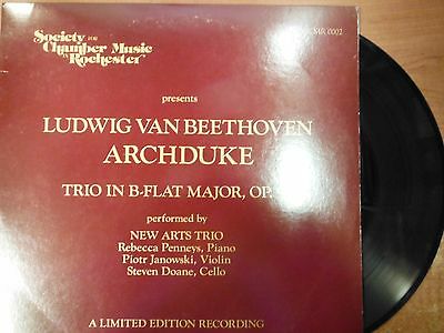 33 RPM Vinyl Beethoven Archduke Trio in B Flat Major Society for Cham 012115SM