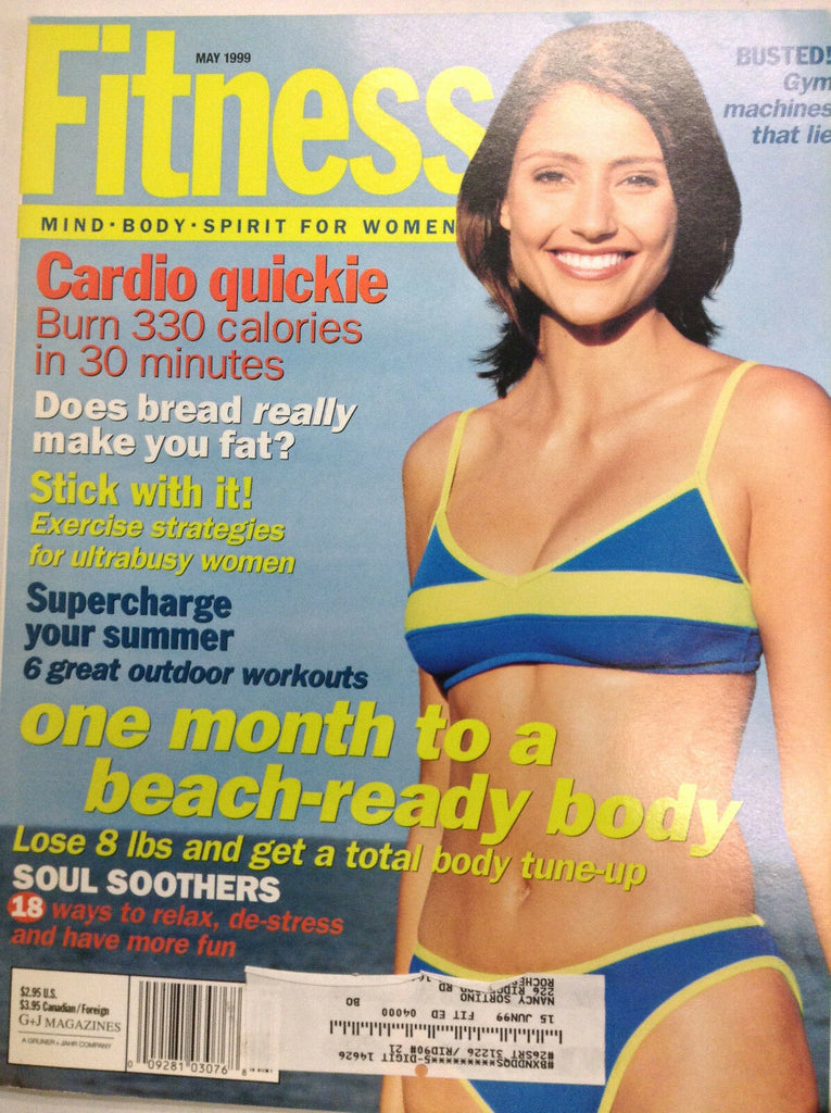 Fitness Magazine Beach Ready Bodies Cardio Quickie May 1999 081017nonrh