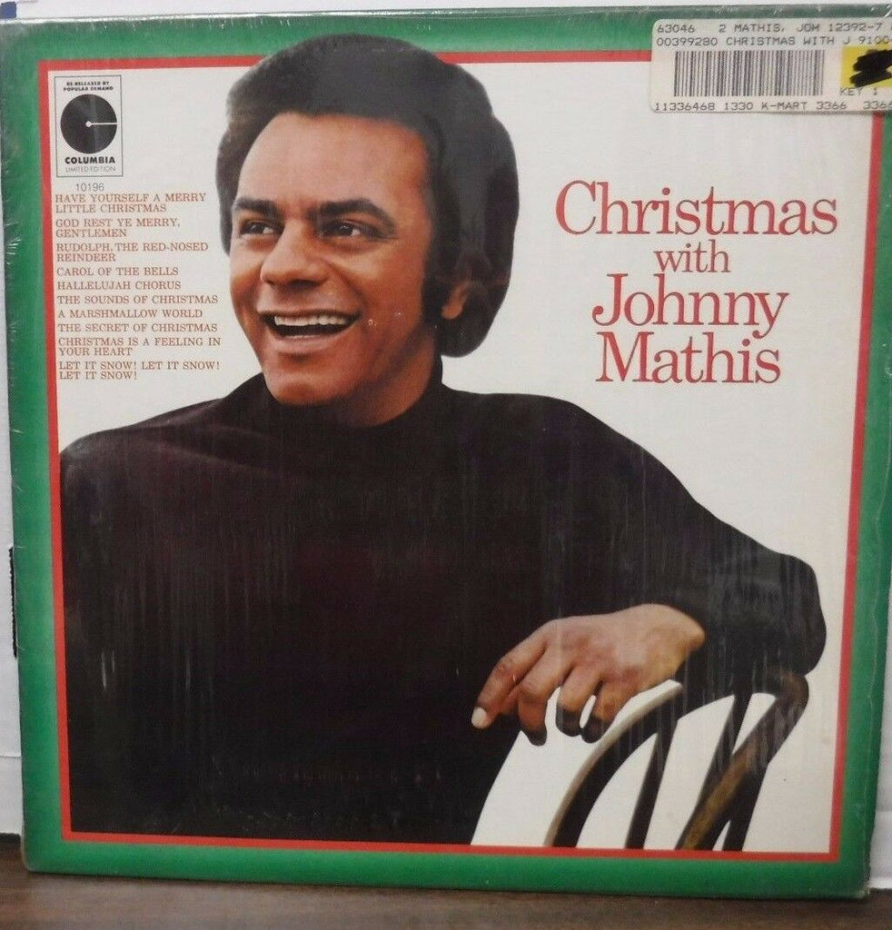 Christmas with Johnny Mathis 33RPM LE10196 123116LLE