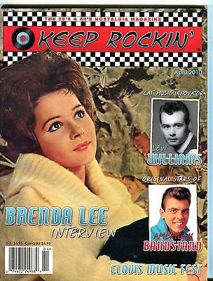Keep Rockin' Magazine April 2010 Brenda Lee EX 060216jhe