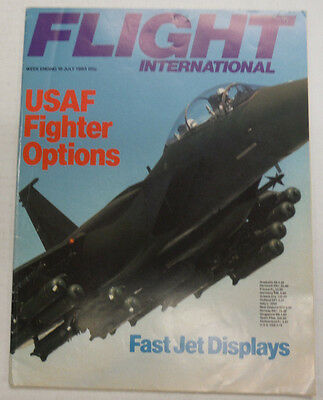 Flight International Magazine USAF Fighter Options July 1983 FAL 061015R