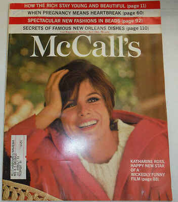 McCall's Magazine Katharine Ross & Rich Stay Young April 1968 021315R2