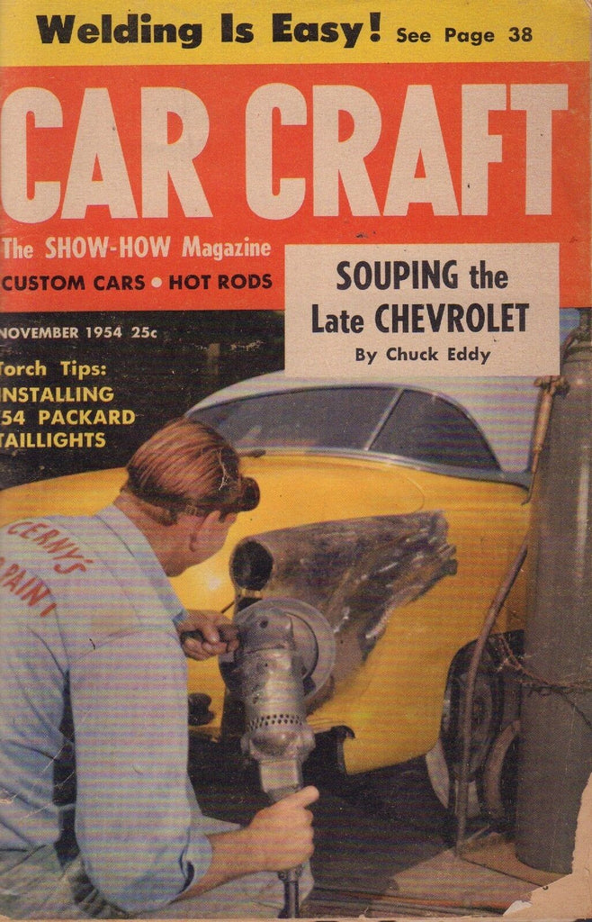 Car Craft Magazine November 1954 '54 Packard Taillights 090117nonjhe