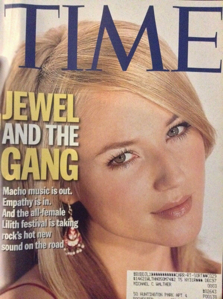 Time Magazine Jewel And The Gang July 21, 1997 012619nonrh