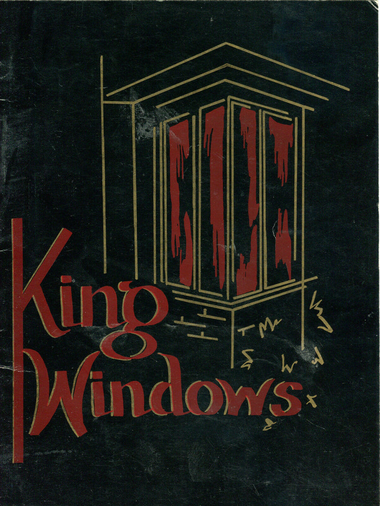 King Windows Brochure/Catalog Looks 70's/80's Rochester NY EX 051616jhe