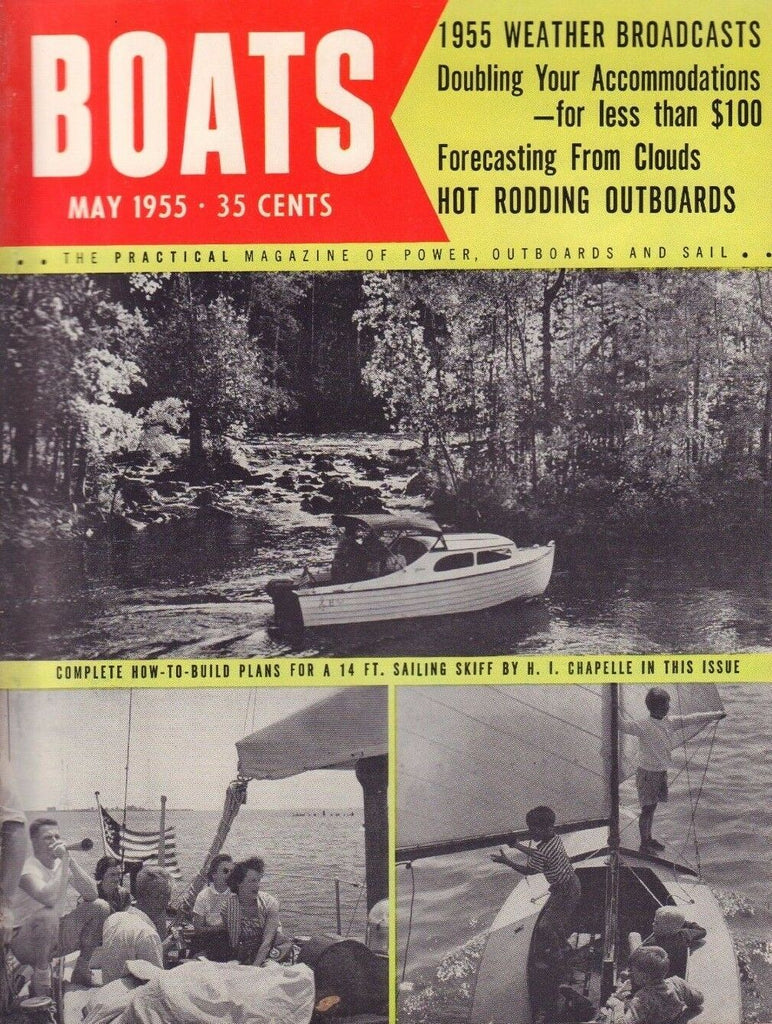 Boats May 1955 Forecasting From Clouds, Sailing Skiff 051017nonDBE