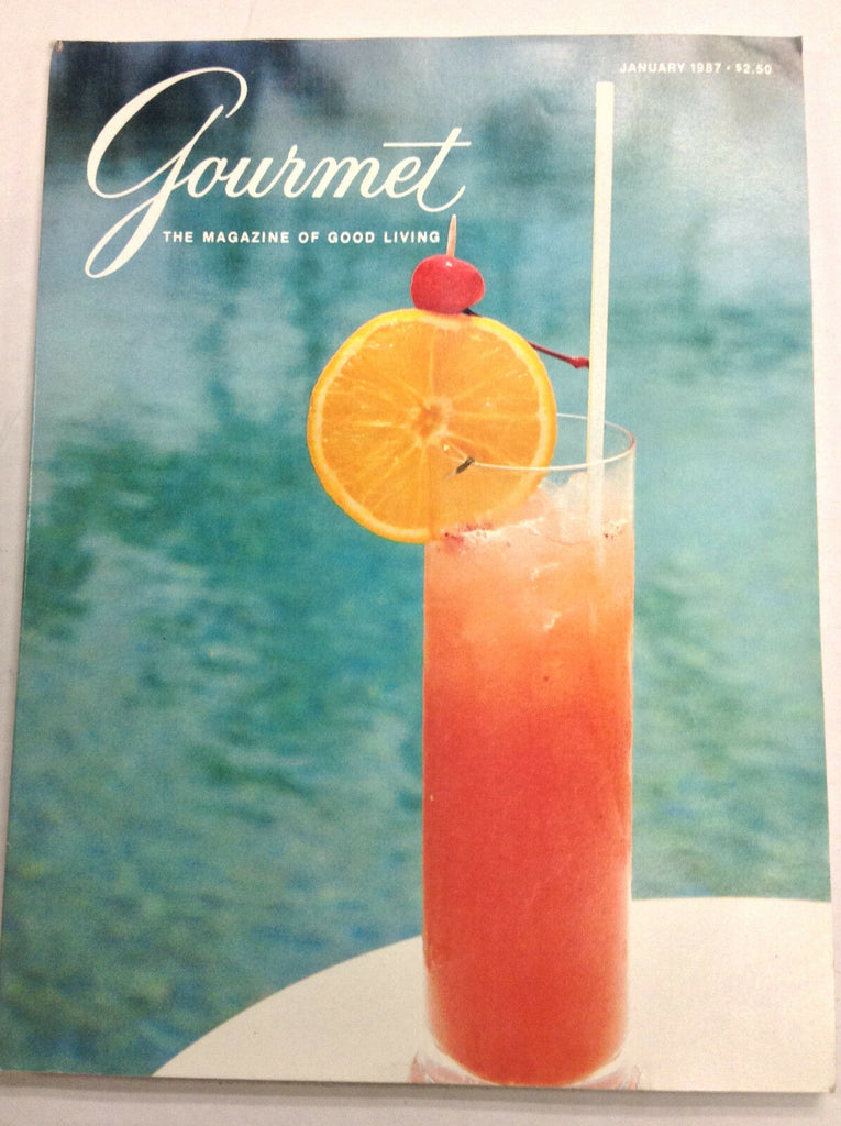 Gourmet Magazine Anguilla And Saint Martin January 1987 011817R