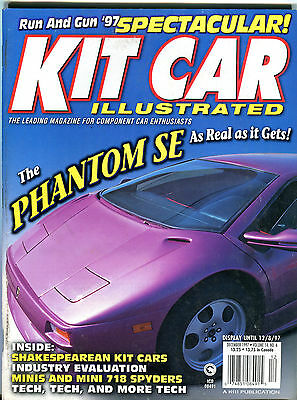 Kit Car Illustrated Magazine December 1997 The Phantom SE EX 020916jhe