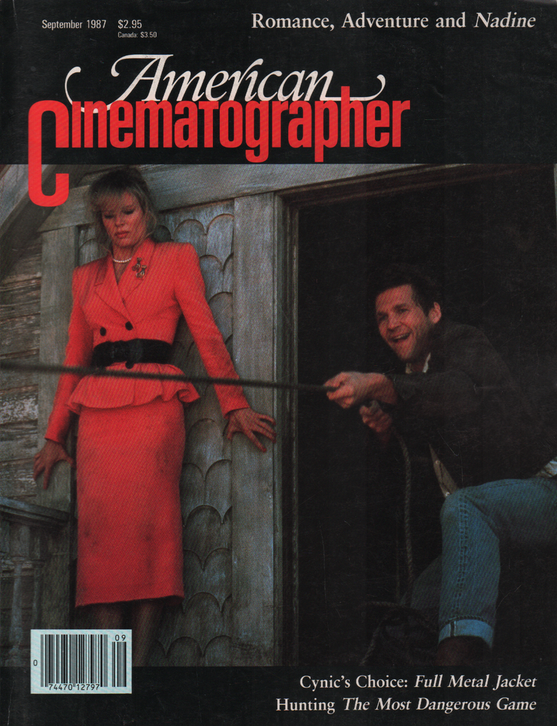 American Cinematographer September 1987 Full Metal Jacket Nadine 080320ame