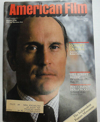 American Film Magazine Robert Duvall & Cimino Hollywood September 1981 050515R