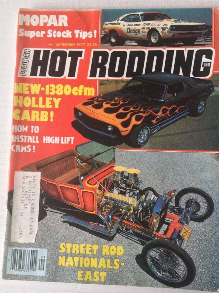 Popular Hot Rodding Magazine Holley Carb September 1977 042517nonrh