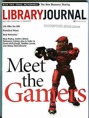 Library Journal Magazine April 15 2005 Meet The Gamers EX FAA 030816jhe