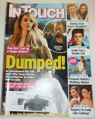 Intouch Magazine Kanye West & Zac Efron October 2013 121714R