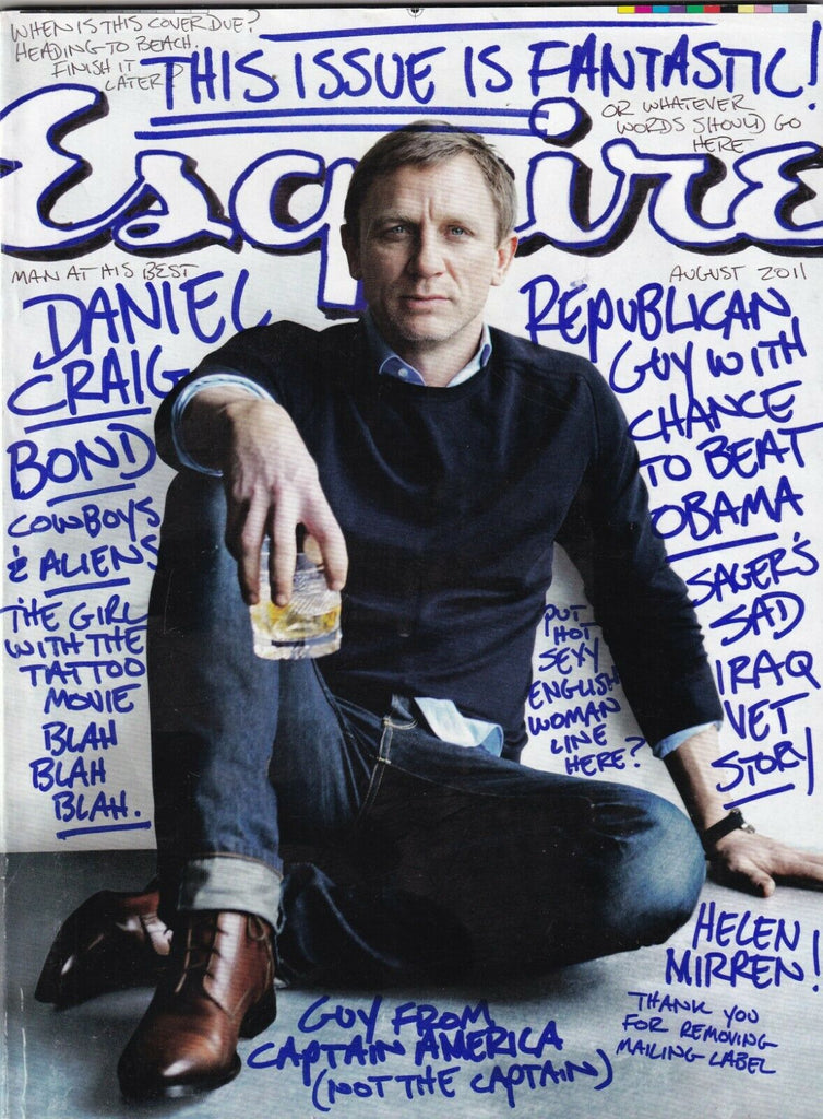Esquire Mag Daniel Craig Helen Mirren August 2011 080619nonr