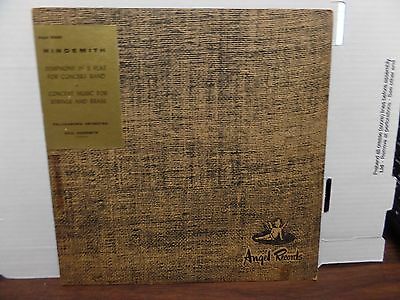 Hindemith Symphony in B Flat for Concert Band Angel 35489 33rpm 080316DBE