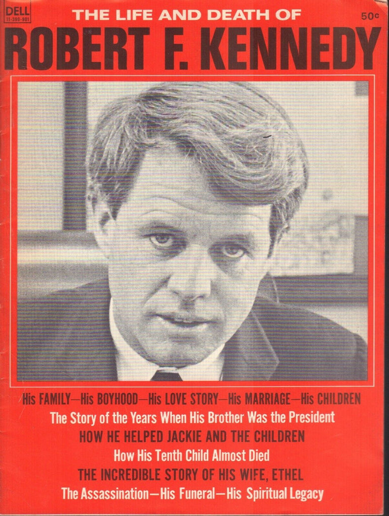 The Life and Death of Robert F Kennedy Dell Circa 1960s 082918AME