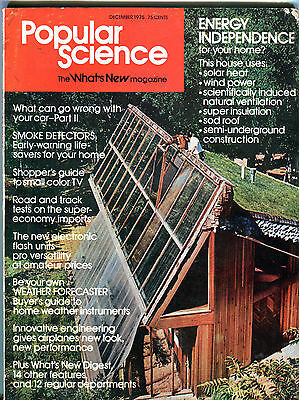 Popular Science Magazine December 1975 Energy Independence VGEX 062116jhe