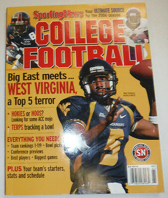 Sporting News College Football Magazine Patrick White 2006 122214R2