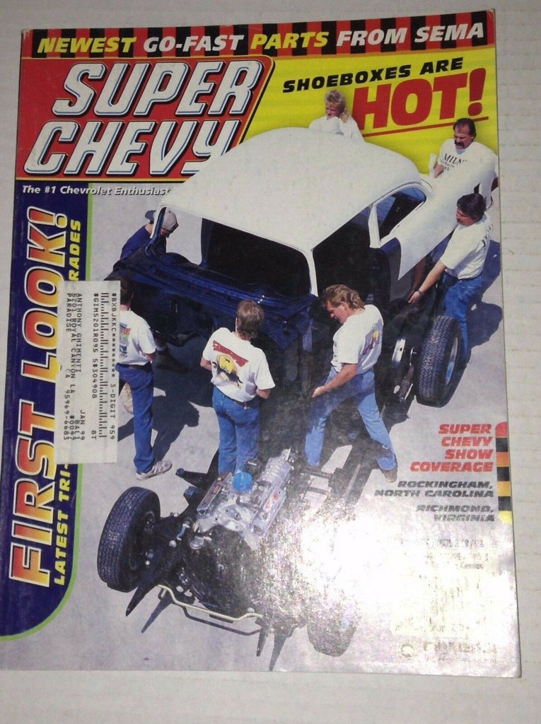 Super Chevy Magazine Show Coverage North Carolina March 1998 030417NONRH