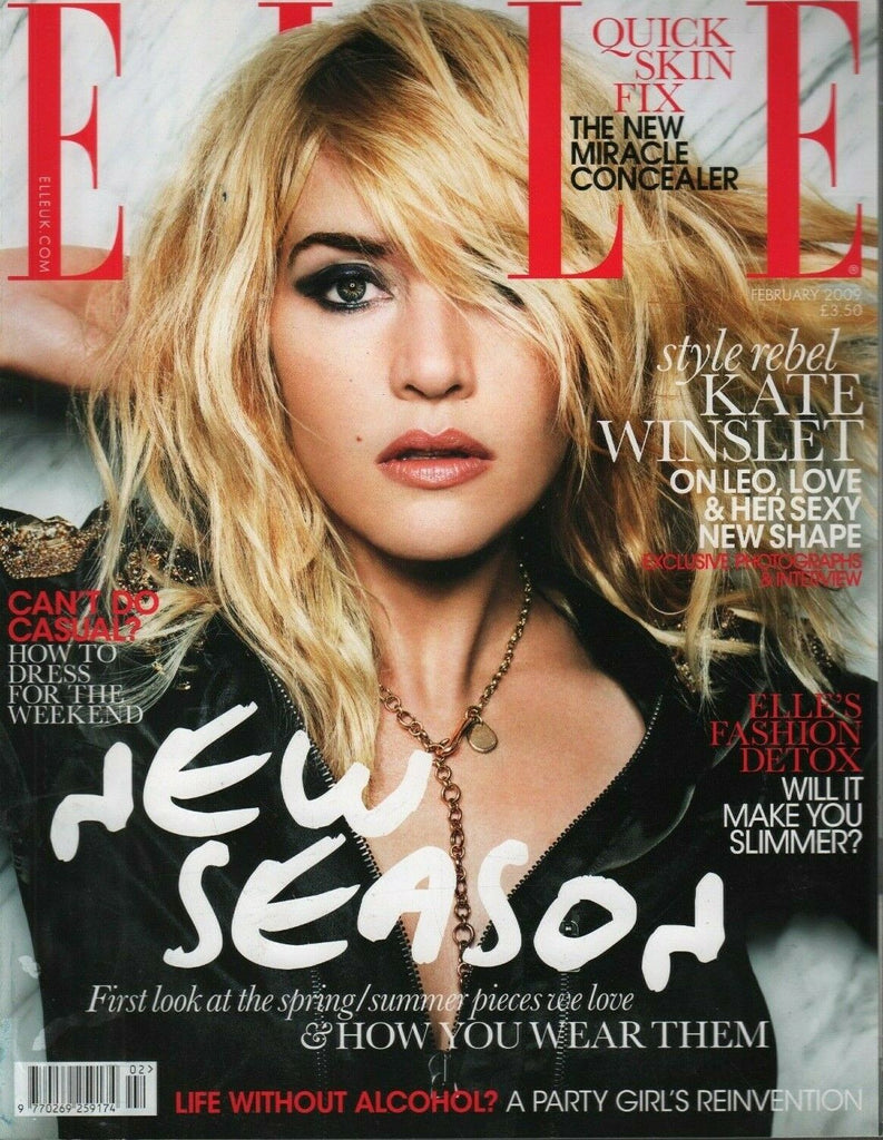 Elle UK Fashion Magazine February 2009 Kate Winslet 102419AME