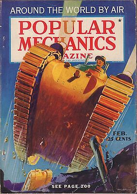 Popular Mechanics Magazine Around the World by Air VG 62416DBE2
