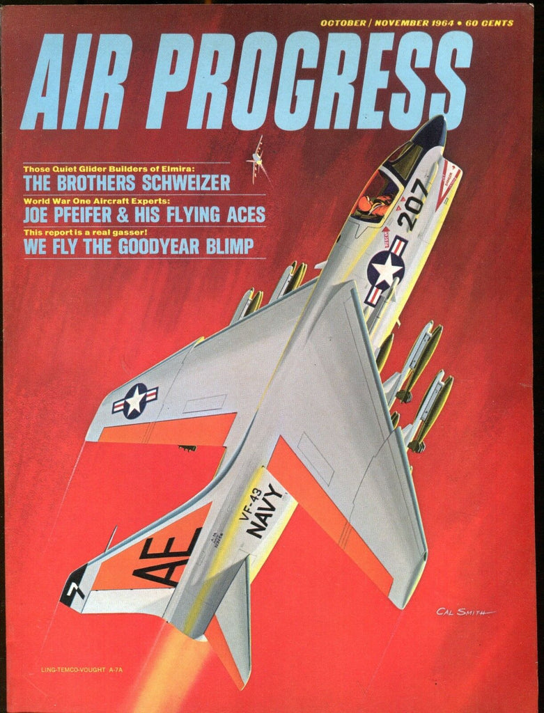 Air Progress Magazine October/November 1964 Ling-Temco-Vought EX No ML 120216jhe