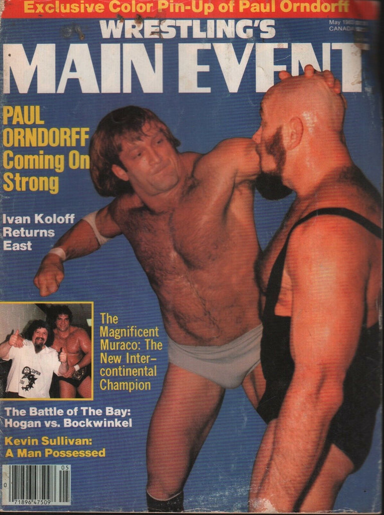 Wrestling's Main Event May 1983 Paul Orndorff Ivan Koloff 101518ame3