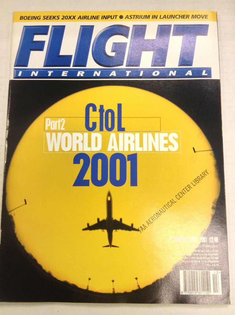 Flight International Magazine C To L World Airlines March/April 2001 042617nonr