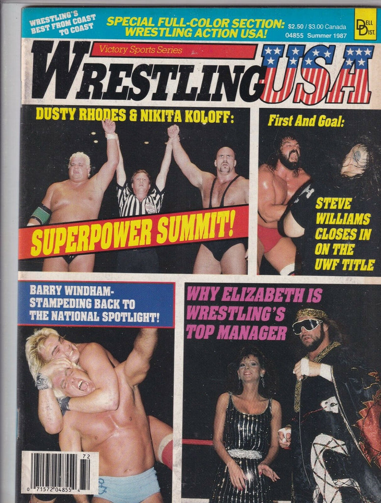 Wrestling USA Magazine Dusty Rhodes Nikita Koloff Summer 1987 062319nonr