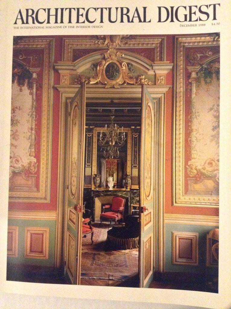 Architectural Digest Magazine Palazzo Cantarini December 1988 083117nonrh